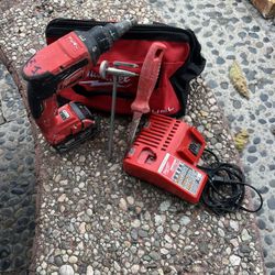Milwaukee M18 Drywall , Milwaukee M18 Battery Charger ,Milwaukee M18 5.0  Battery,brand New Milwaukee Fuel Bag ,Milwaukee Drywall Key How Saw,