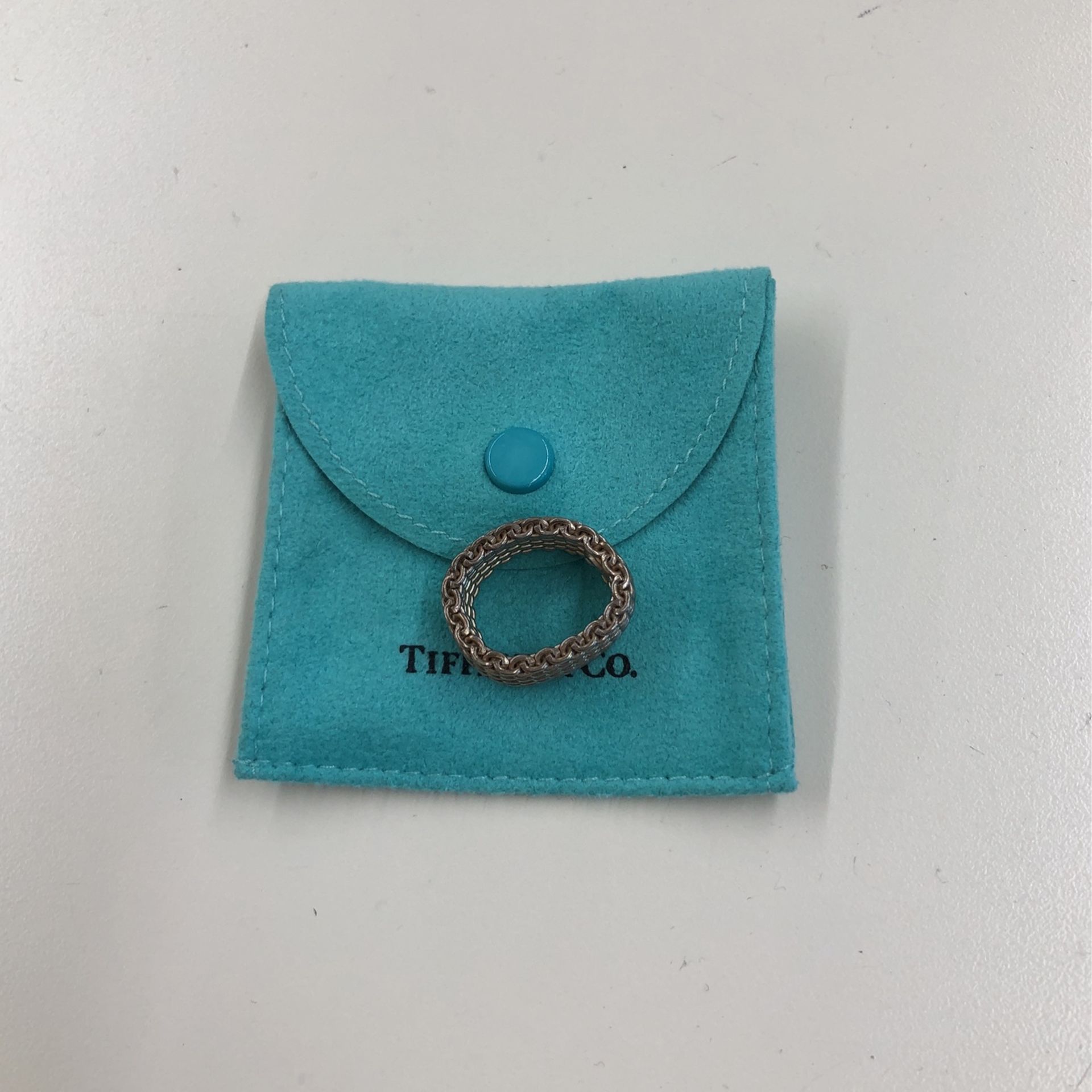 Tiffany And Co 925 Silver Ring 