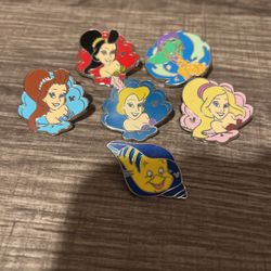 The Little Mermaid Disney Pins 