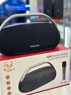 🔊🎤 WIRELESS SPEAKER WITH MICROPHONE! 🎶✨
