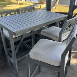 IKEA Outdoor High table and Chairs 
