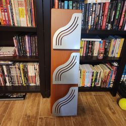 Industrial MCM Mid Century Moder Unique Book Magazine Wall Shelf  Bookshelf Display