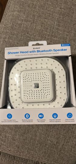 Shower Head W/Bluetooth Speaker