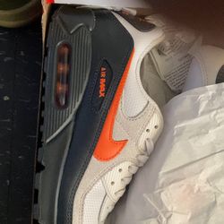 Nike Air Max 90 Vast Grey Safety Orange 