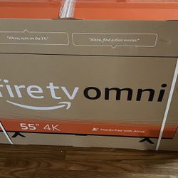 Amazon Fire TV 55” Omni Series 4K UHD Smart TV with Alexa