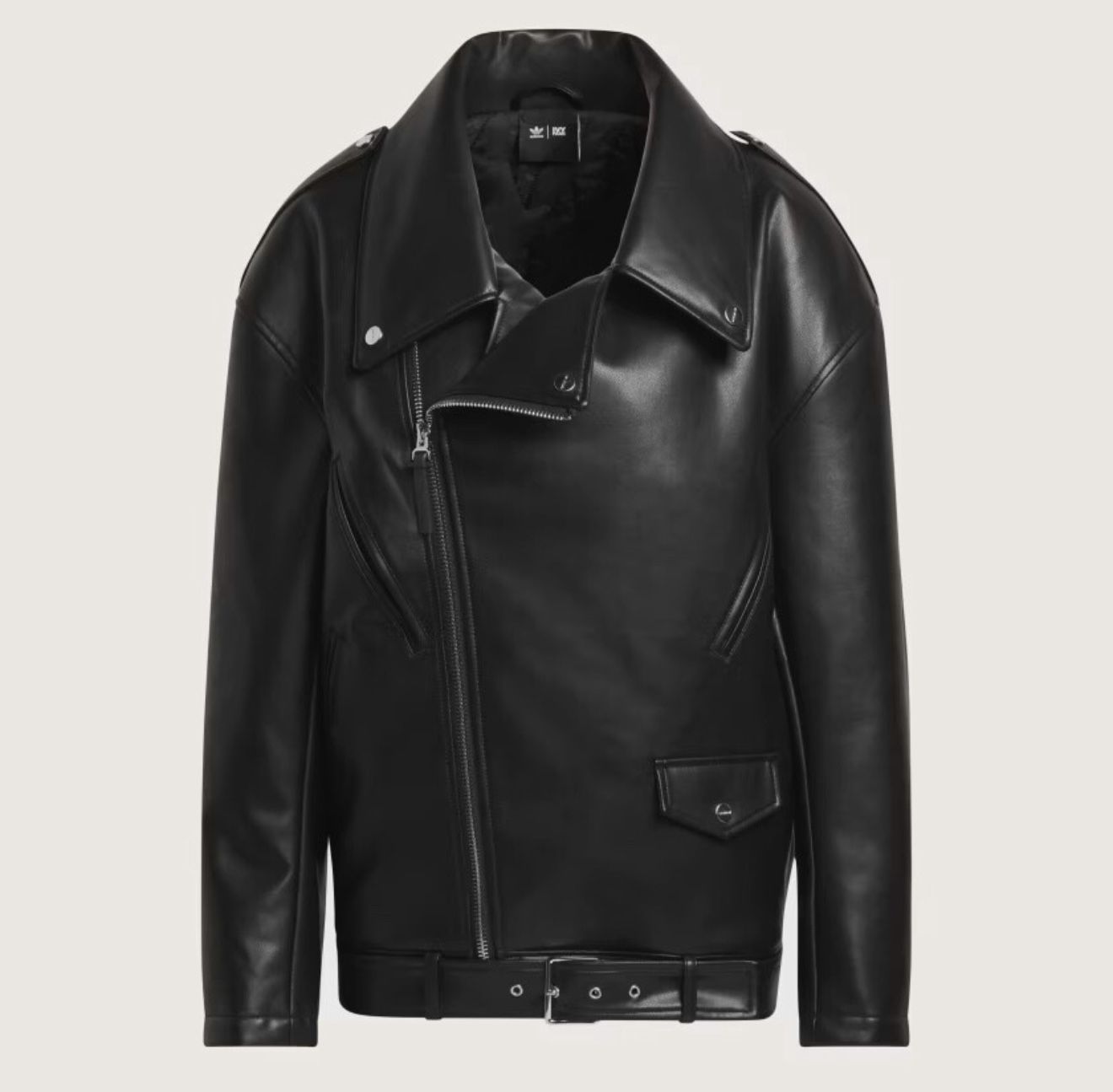 IVY PARK UNISEX Black Leather Jacket