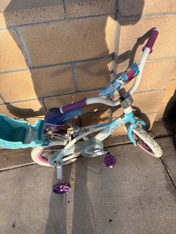 Frozen kids girls bike