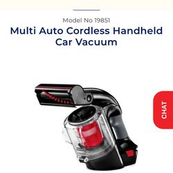 handheld vacuum cleaner