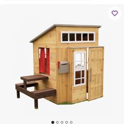 KidKraft Modern Outdoor Playhouse 