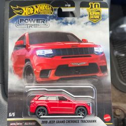 Hot Wheels Premium Car Culture Power Trip 2019 Jeep Grand Cherokee Trackhawk 5/5