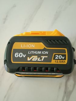 BATTERY REPLACEMENT 60V/20--12.0Ah
This is a third-party replacement battery designed to be compatible with DEWALT 20V/60V MAX FLEXVOLT tools.The labe