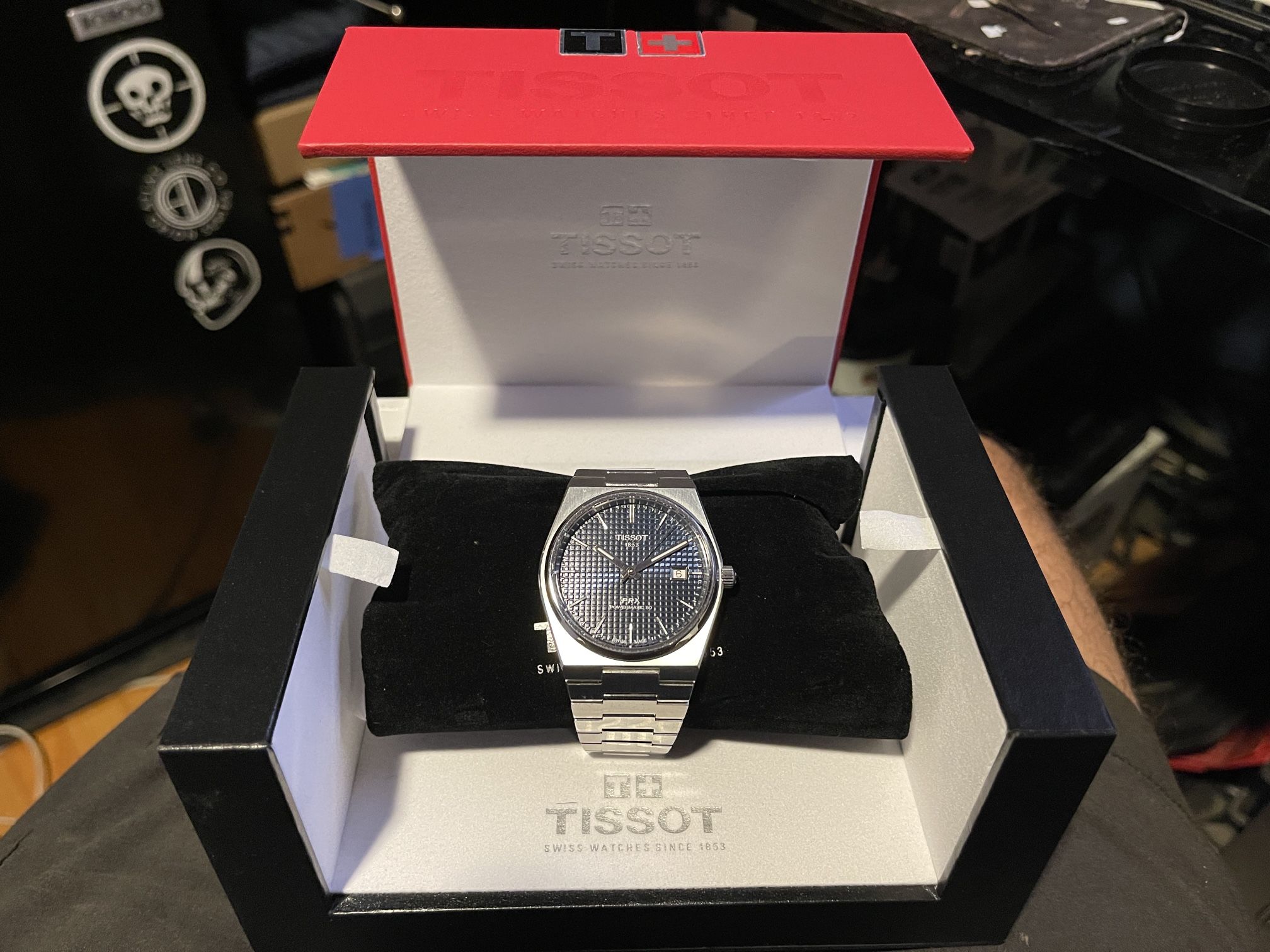 Tissot PRX powermatic 80 40mm blue dial