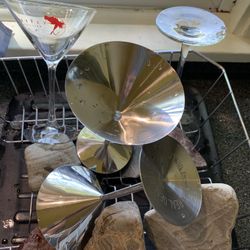Dry Fly Distillery and Real Deal Steel Martini 🍸 Glasses
