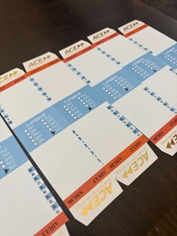 ACE 20 Ride Tickets