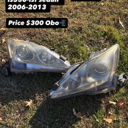 Lexus Oem headlights (Compatible with : Lexus is250-is350-isf sedan)