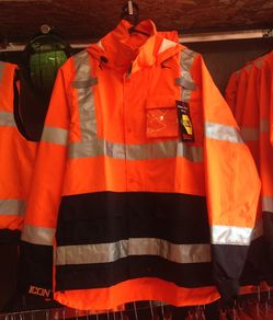 Class 3 Breathable, Waterproof, High Visibility Jacket