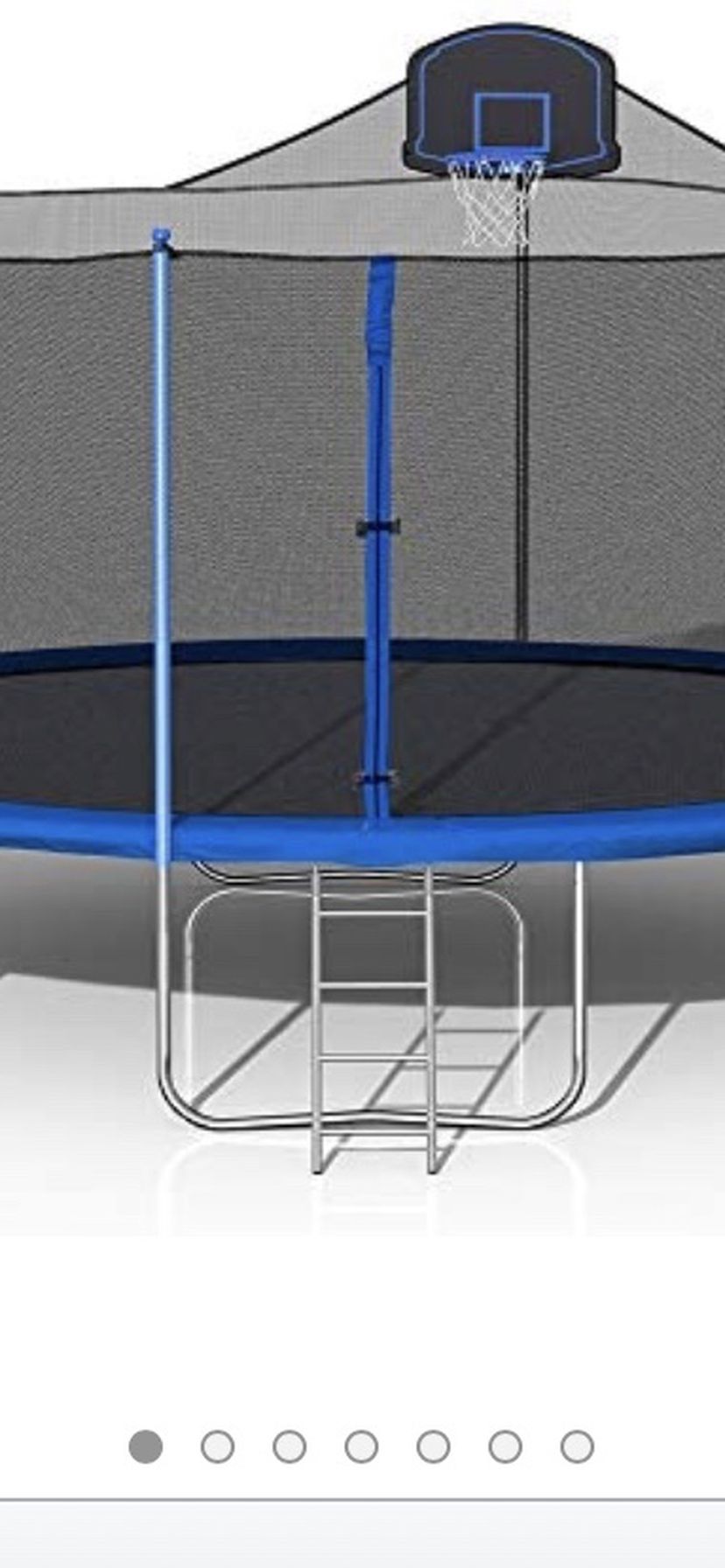 16FT Trampoline with Safety Enclosure Net