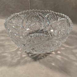 Lead Crystal Fruit Bowl