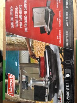 Coleman Camp Grill Stove 20,000 BTU  (FIRM PRICE DONT ASK FOR LESS)