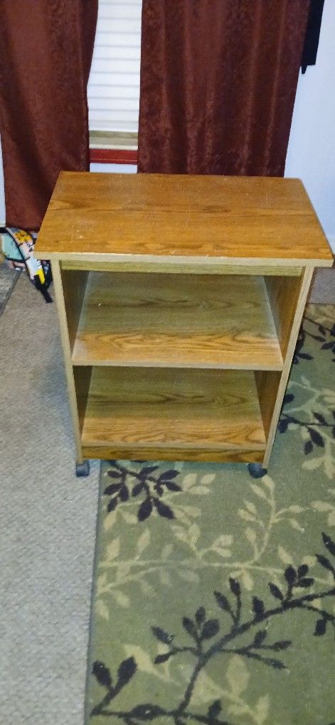 Rolling Mini Cabinet