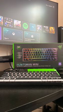 BLACK RAZER HUNTSMAN MINI