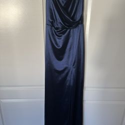 Navy Blue Formal Dress Prom Dress 