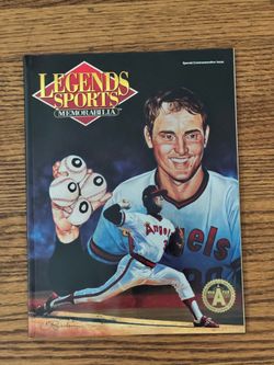 1992 Legends Sports Memorabilia Magazine — Nolan Ryan Special Commemorative Issue