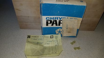 OEM Chrysler Plug Wires