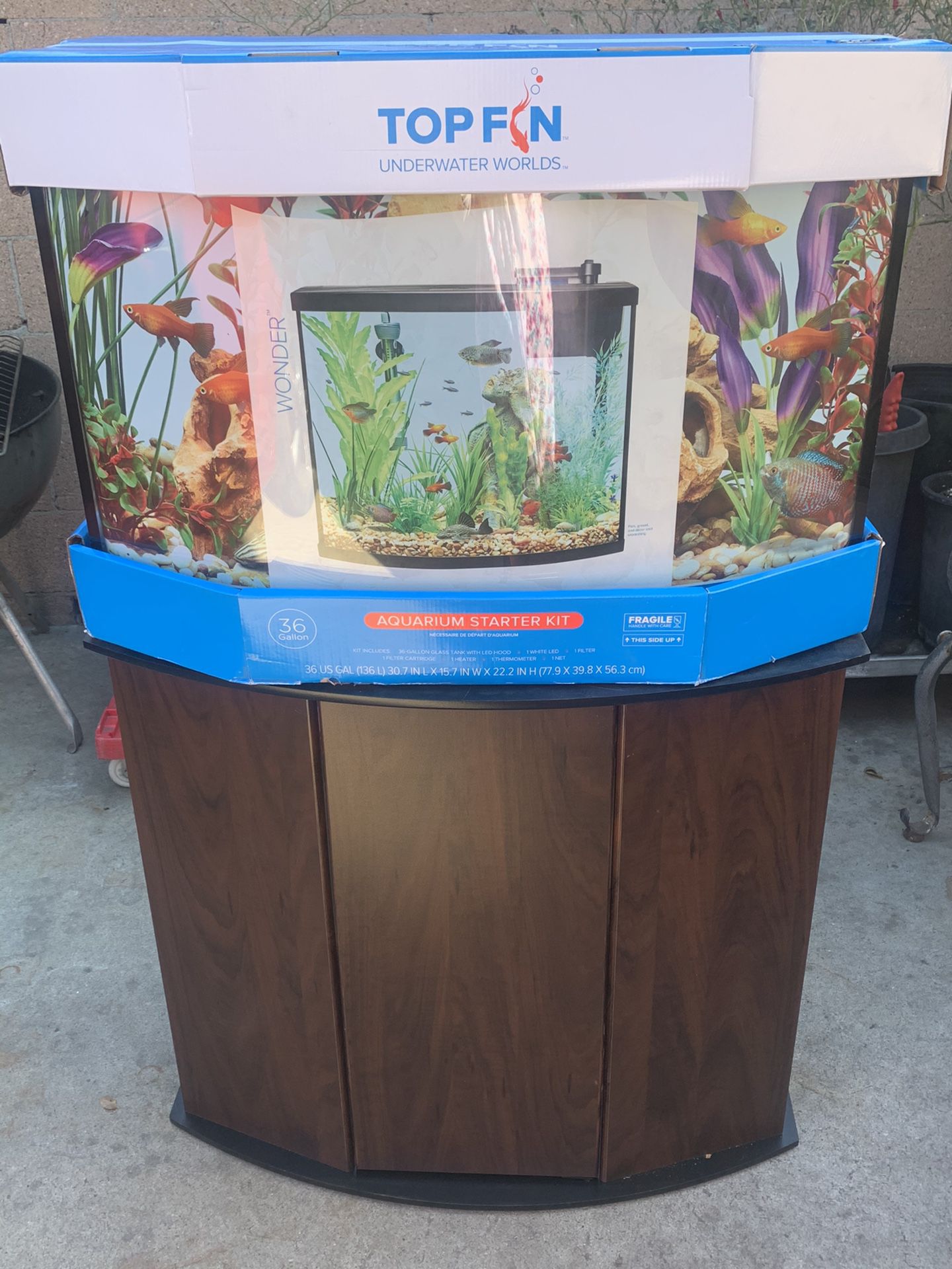 FISH TANK WITH STAND