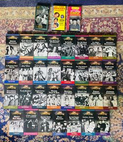 The Three Stooges VHS Tape Collection