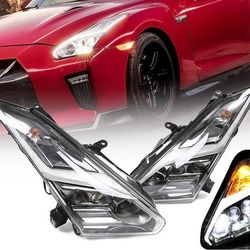 2009-2024 Nissan R35 GTR LED DRL Headlights(Upgrade 09-16 to 17+)