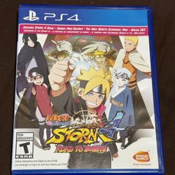 Naruto Storm 4 Road To Boruto PS4 Game 