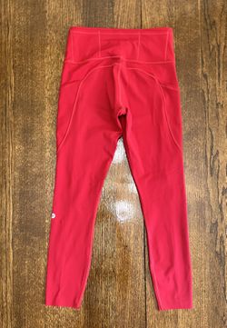 🍋NWOT Lululemon Fast n Free Red 6 ( NWT $128) 