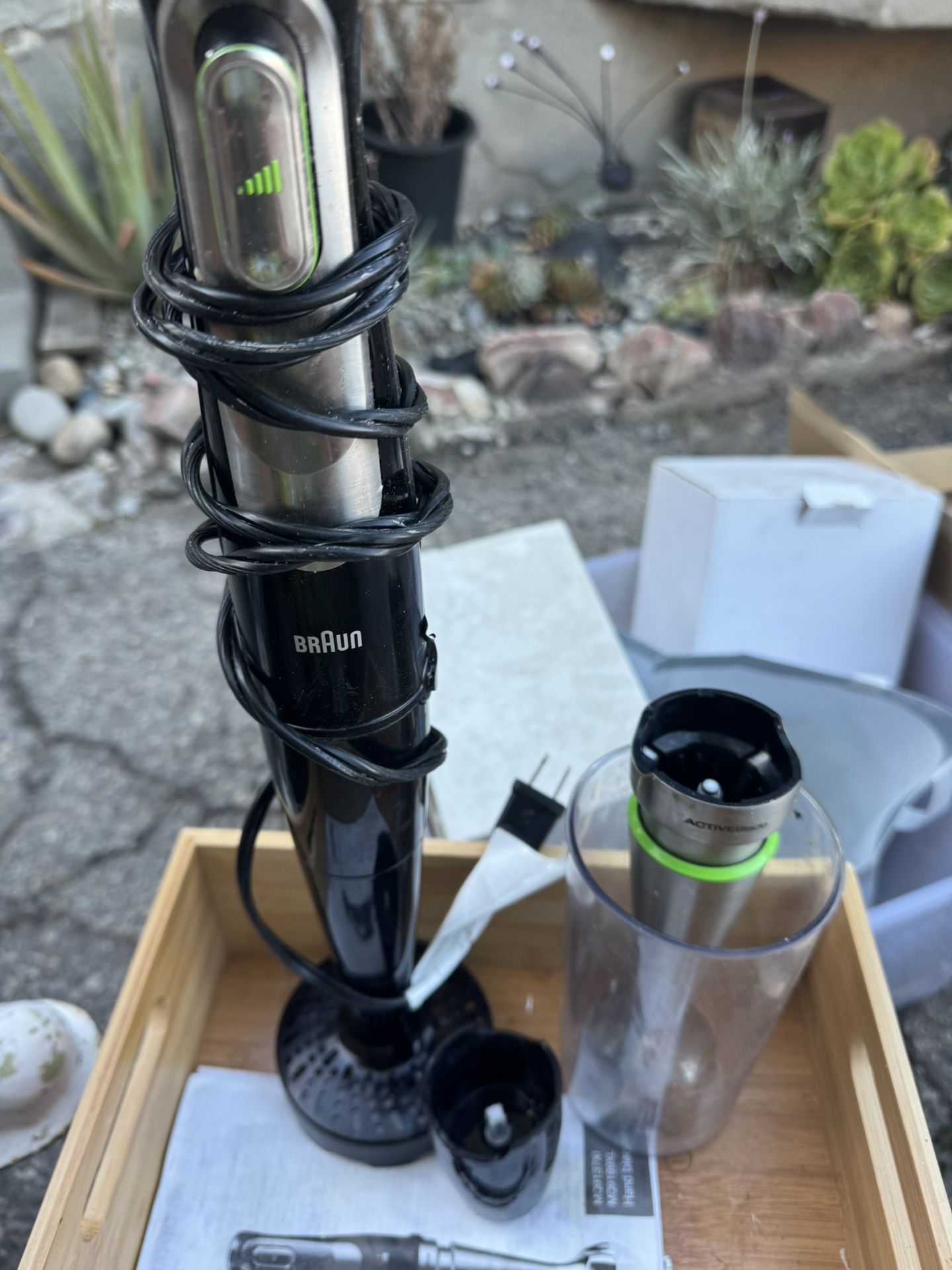 Braun HAND Blender & Accessories