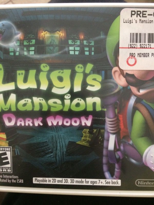 3DS - Luigis Mansion