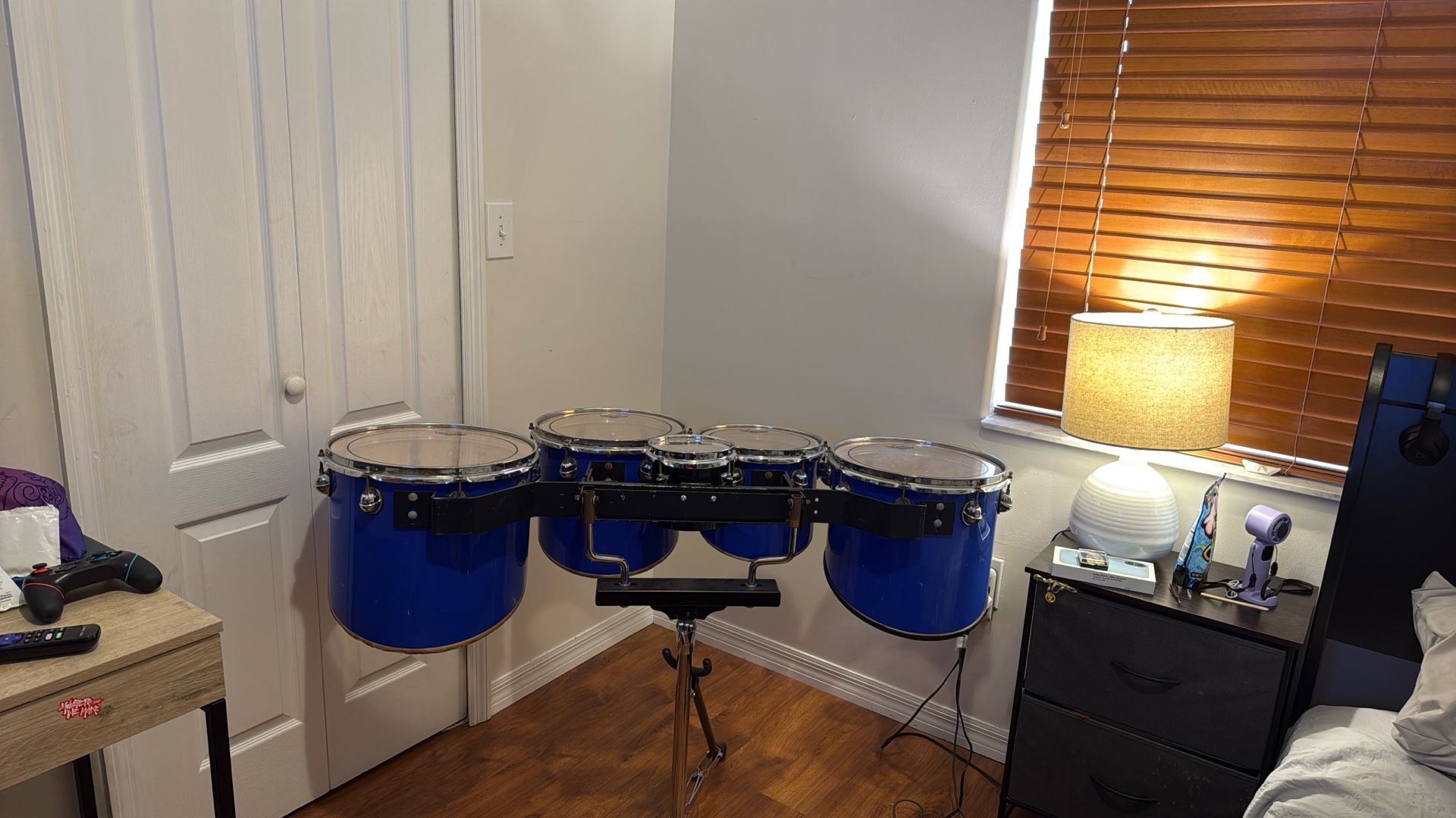 Quad Tener Marching Drum Set