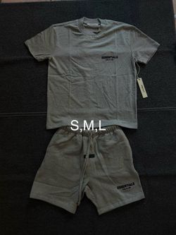 Essentials set dark grey S,M,L