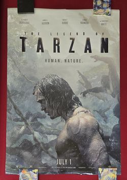 The Legend Of Tarzan 27x40 Double-sided Movie Poster New