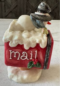 Nancye Williams 1999/2002 Porcelain Snowmen Figurines. Rare Find! See Below Description: