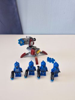 Lego Star Wars Senate Commando Troopers Battle Pack #75088 complete with Minifigures