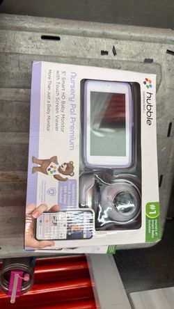 Touch screen baby monitor