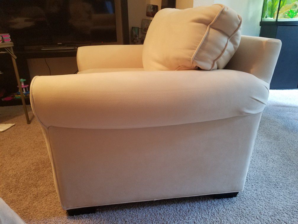 Suade sofa & Side chairs