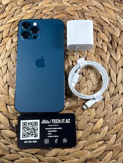 📱 iPhone 12 Pro Max | 128GB | Pacific Blue | Unlocked (Any Carrier)