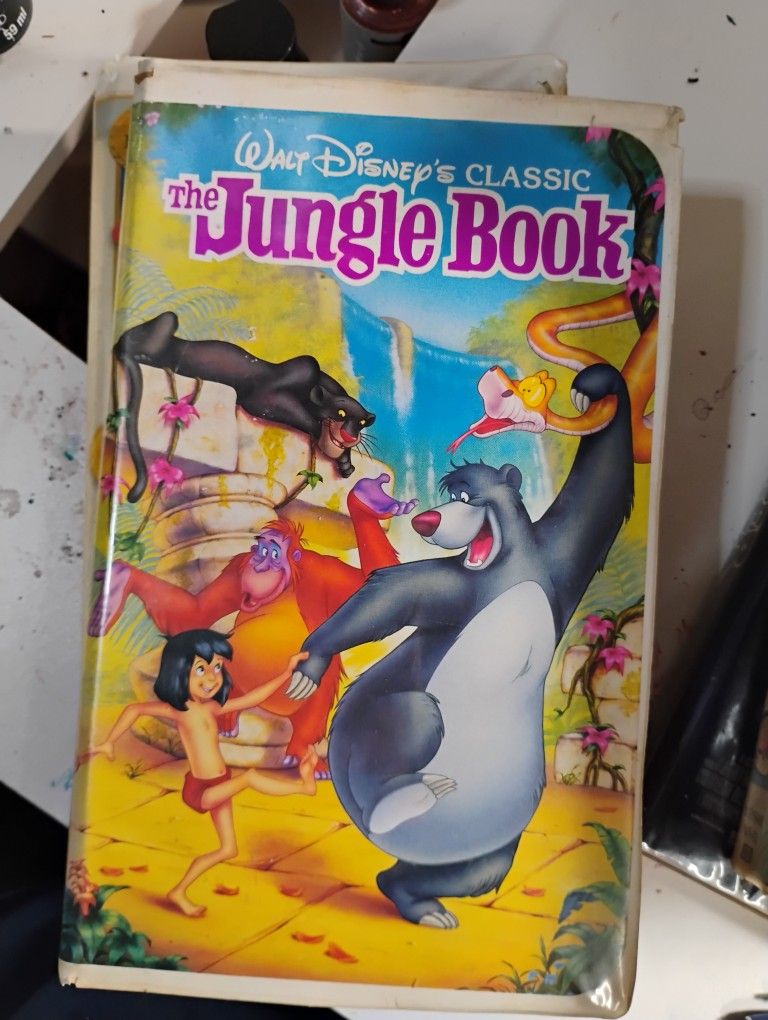 The Jungle Book VHS Black Diamond Classic Walt Disney VHS 199