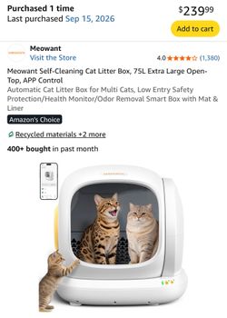 Self cleaning Liter Box