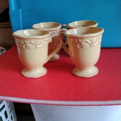 4 Vintage Chris Madden Mugs