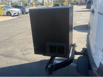 StowAway Hitch Mount SwingAway Frame with 30 Inch Steel Tool Box