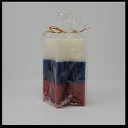 Red White & Blue Candle
