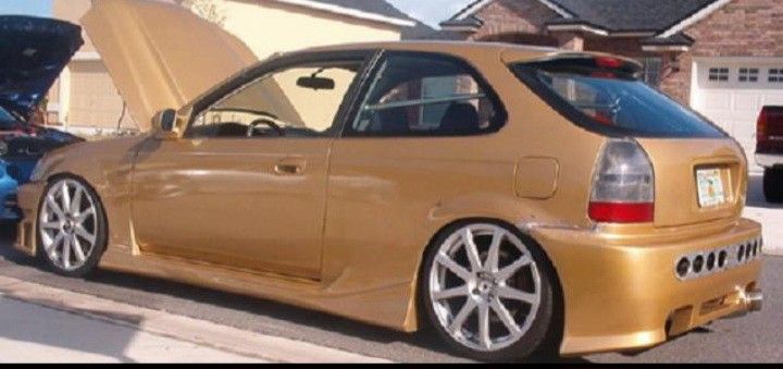 Bumpers HONDA CIVIC EK BW REAR HATCHBACK 96 97 98 99 00 1997 1997 1998 1999 2000 Bodykit Body Kit Bodykits Body Kits Liquidation Sale