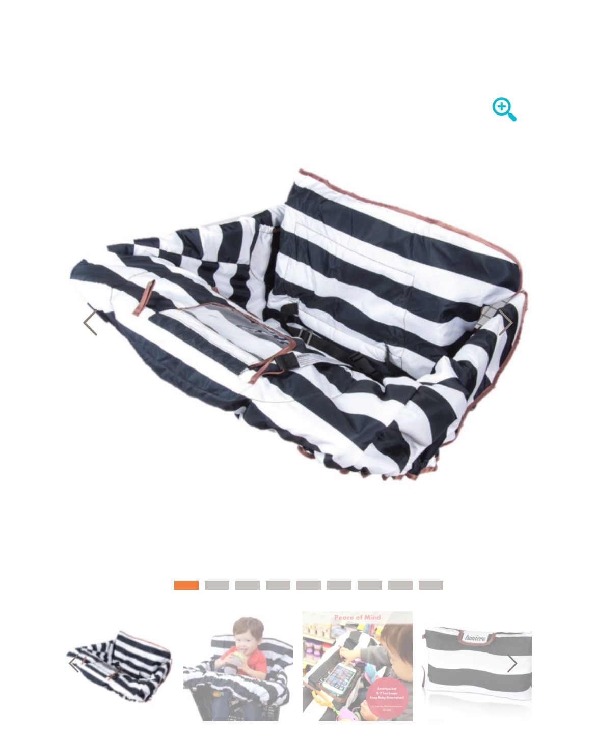 Shopping Cart & High Chair Cover